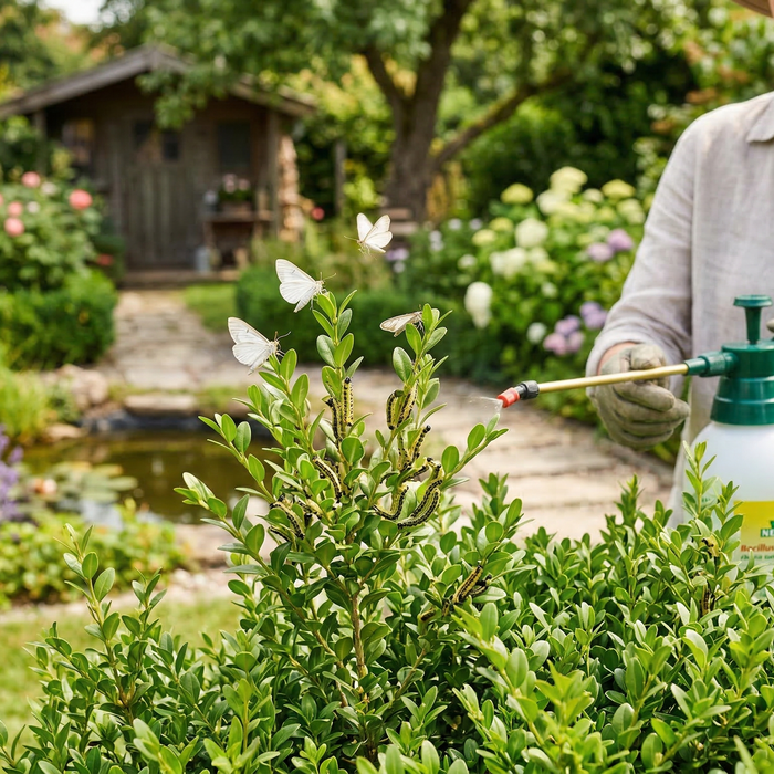 Buchsbaumzünsler Schmetterling: So retten Sie Ihren Garten vor dem Schädling
