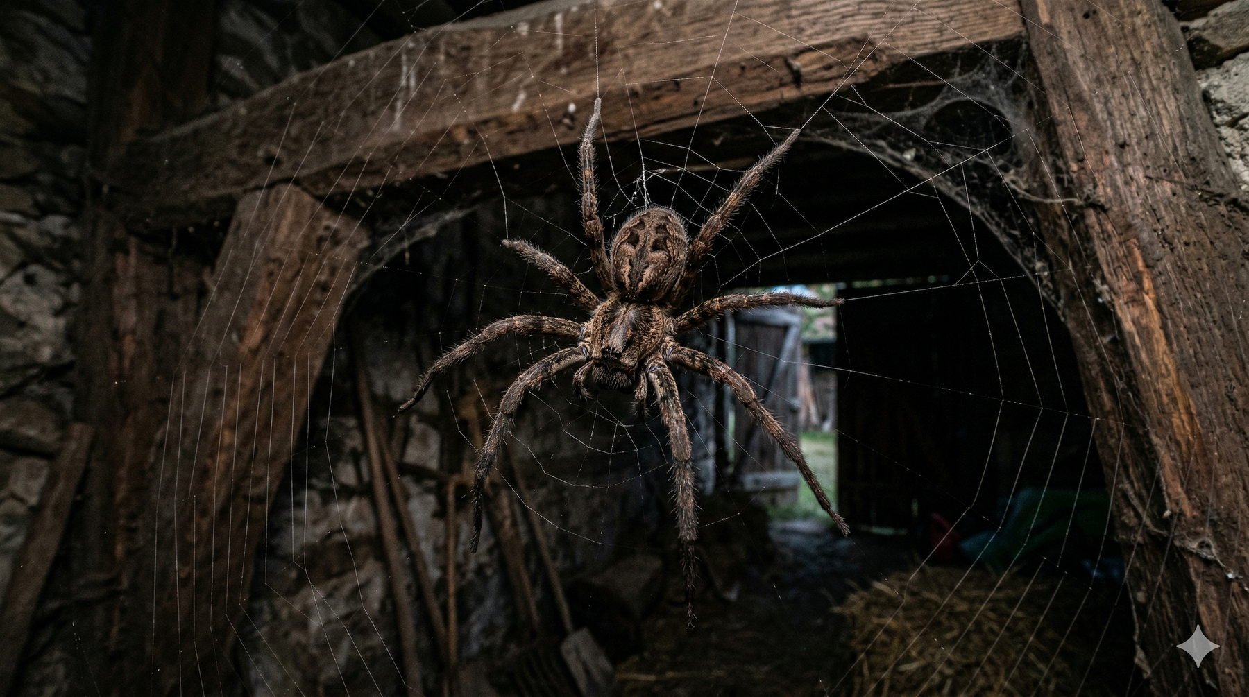 Größte Spinne in Deutschland: Diese Giganten lauern in Ihrer Nähe