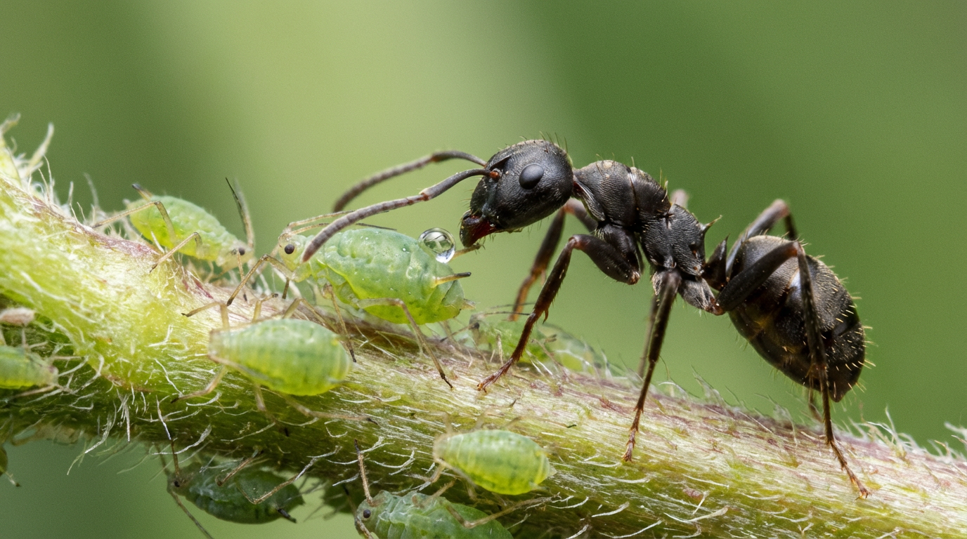 Warum füttern Ameisen Blattläuse? Die faszinierende Symbiose erklärt