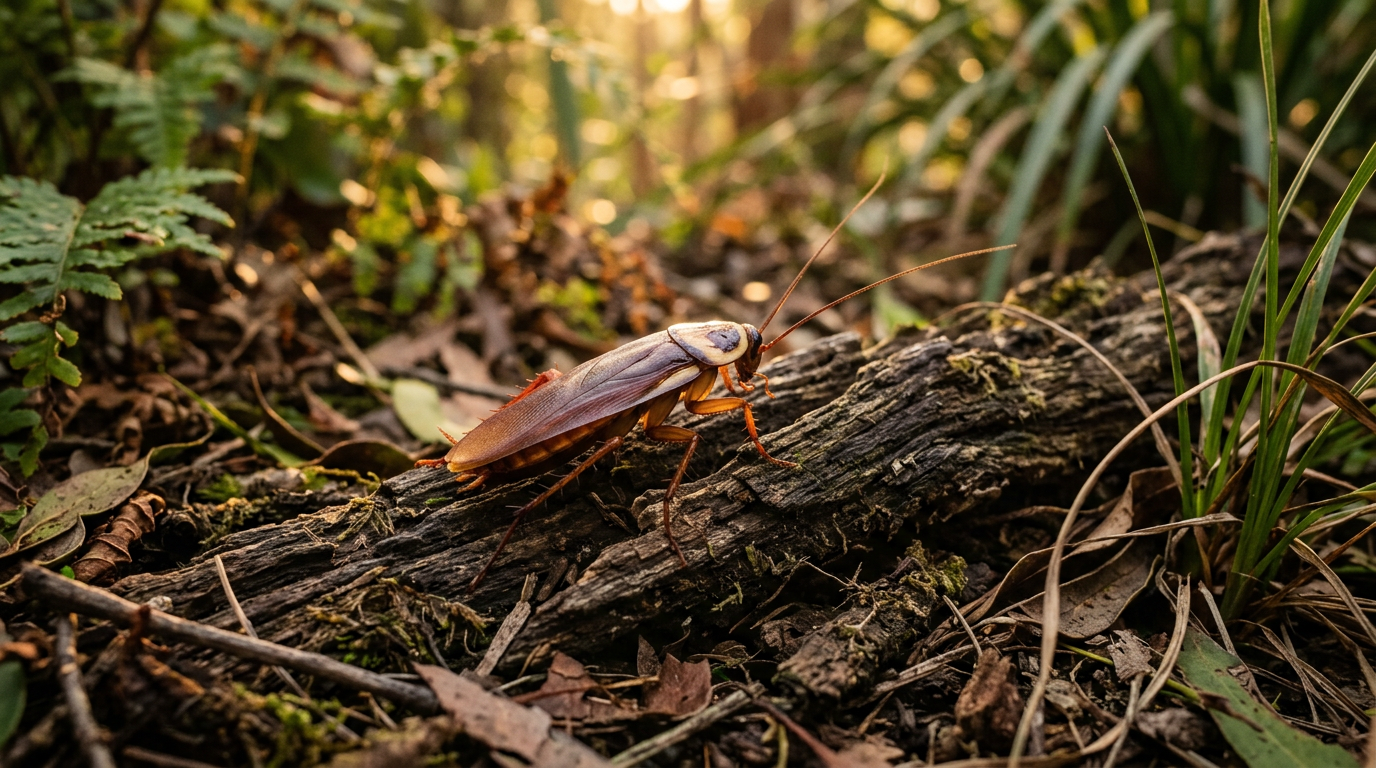 Australische Schabe (Periplaneta australasiae): Steckbrief & Merkmale