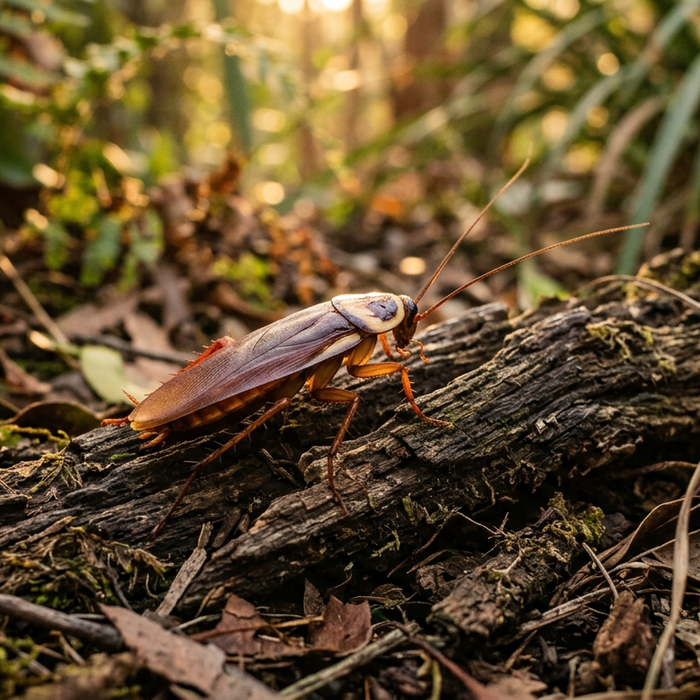 Australische Schabe (Periplaneta australasiae): Steckbrief & Merkmale