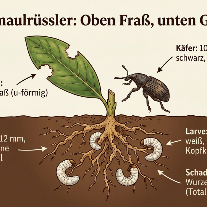 Backpulver gegen Dickmaulrüssler: Hilft das Hausmittel wirklich gegen den Schädling?
