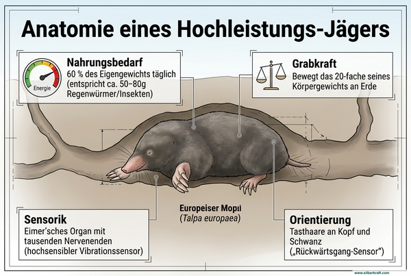 Anatomie eines Hochleistungs-Jägers
