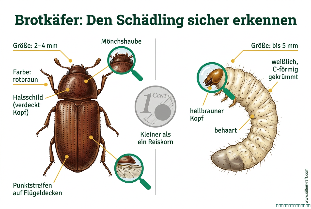 Brotkäfer woher kommen sie: Ursachen, Erkennung und effektive Bekämpfung