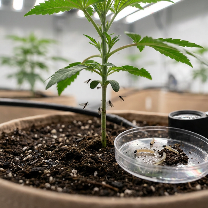 Titelbild: Cannabis Trauerm�cken — Silberkraft Ratgeber