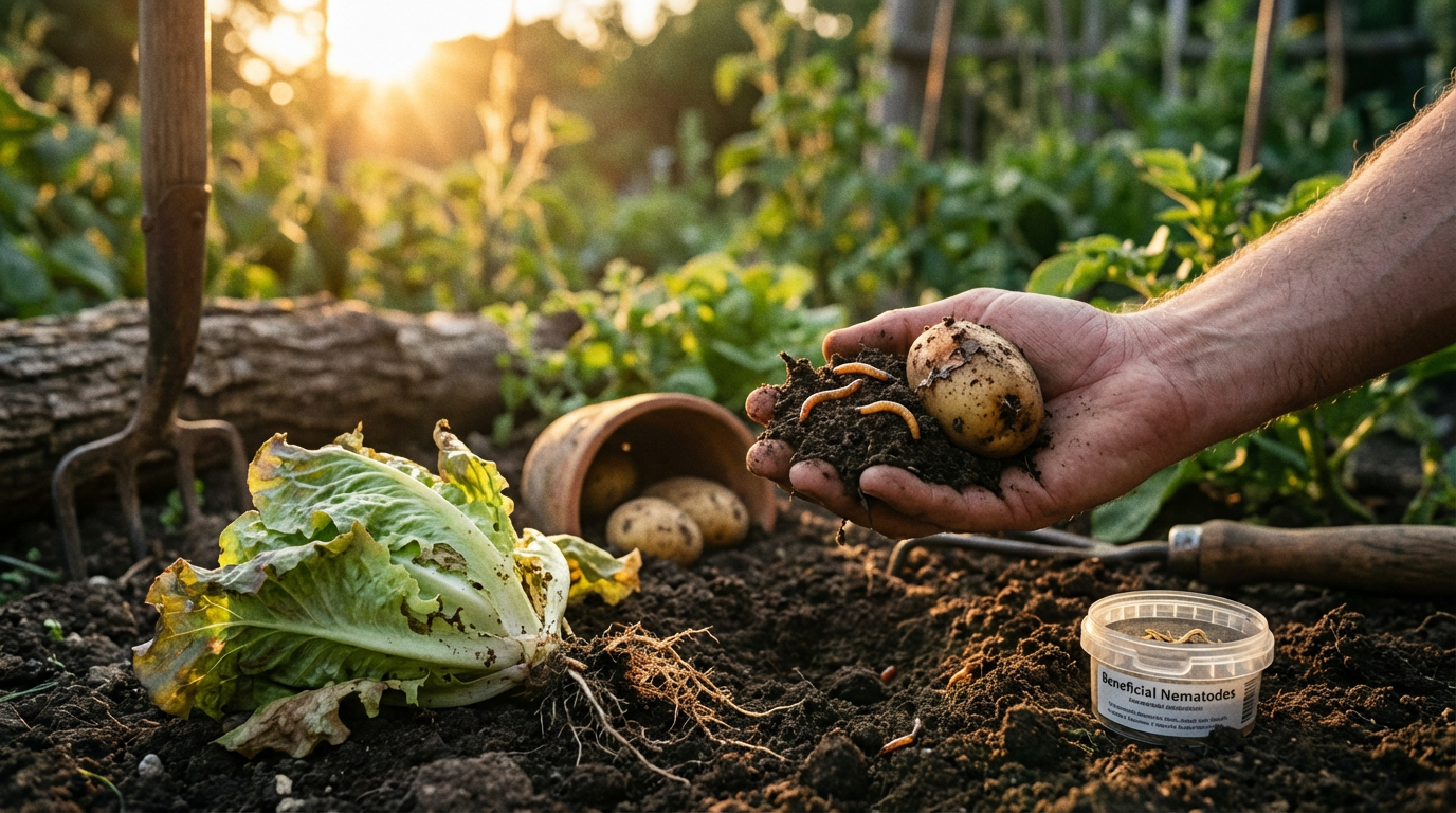 Drahtwürmer im Garten: Erkennen, Vorbeugen & Biologisch Bekämpfen