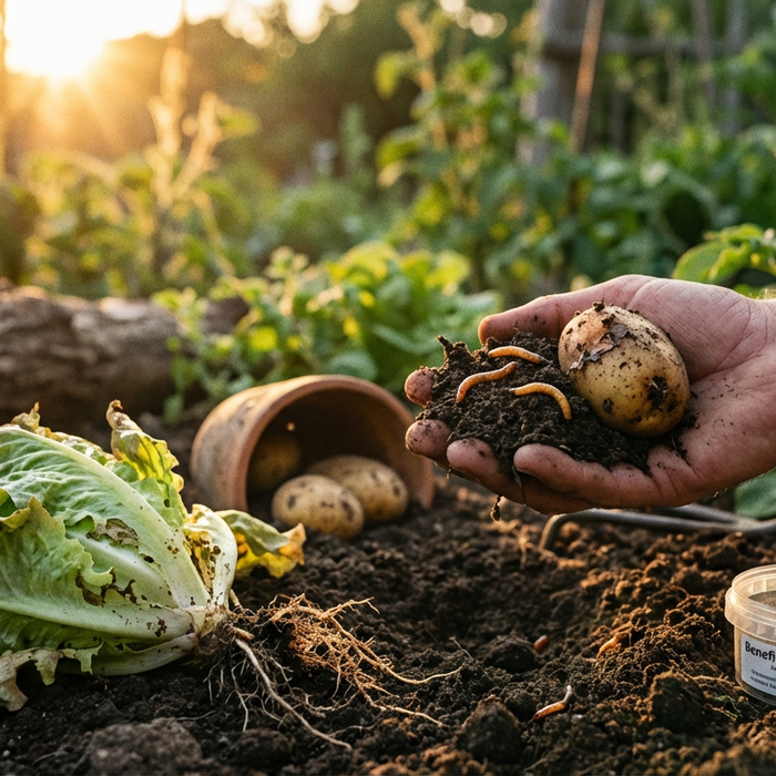 Drahtwürmer im Garten: Erkennen, Vorbeugen & Biologisch Bekämpfen