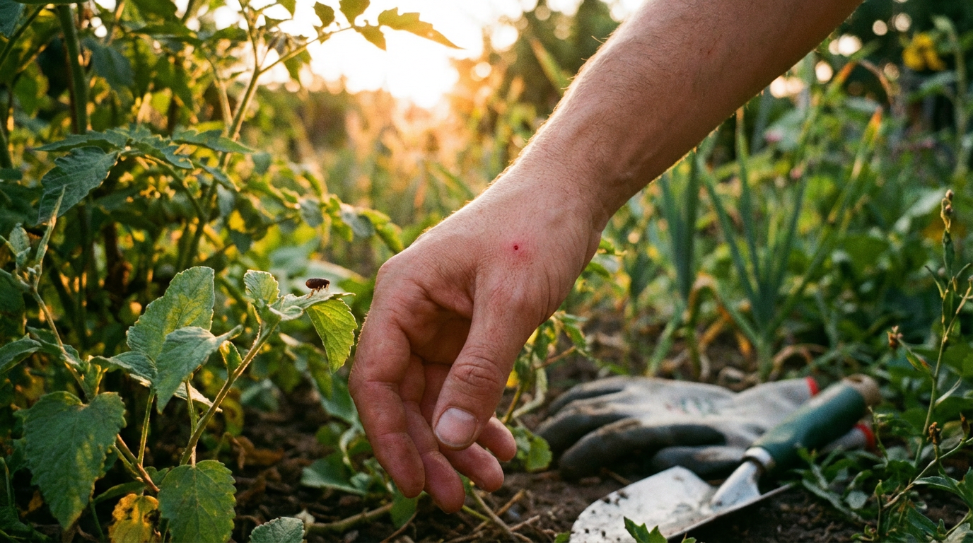 Erdflöhe Stiche: Können die Garten-Schädlinge Menschen beißen?