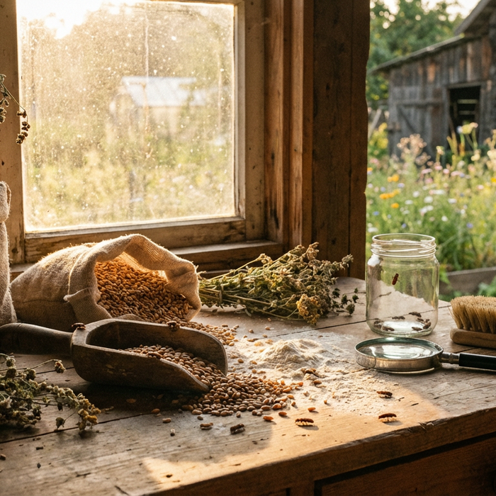 Getreideplattkäfer im Haus: Ursachen, Erkennung & Bekämpfung