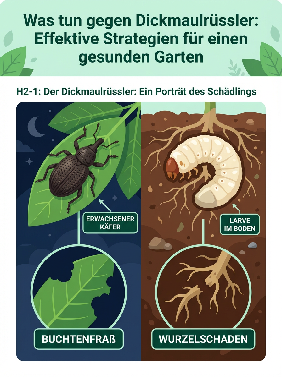 Was tun gegen Dickmaulrüssler: Effektive Strategien für einen gesunden Garten