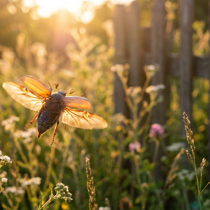 Junikäfer fliegend: Alles über Flugzeit, Verhalten und Bekämpfung