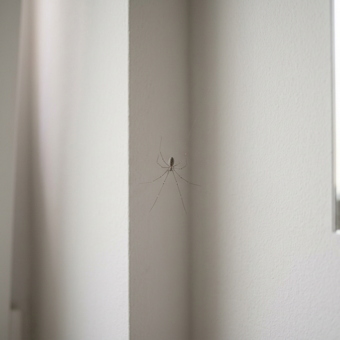 Kleine weiße Spinne im Haus: Arten erkennen und richtig handeln