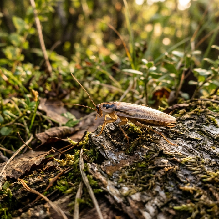 Lapplandschabe (Ectobius lapponicus): Steckbrief & Merkmale