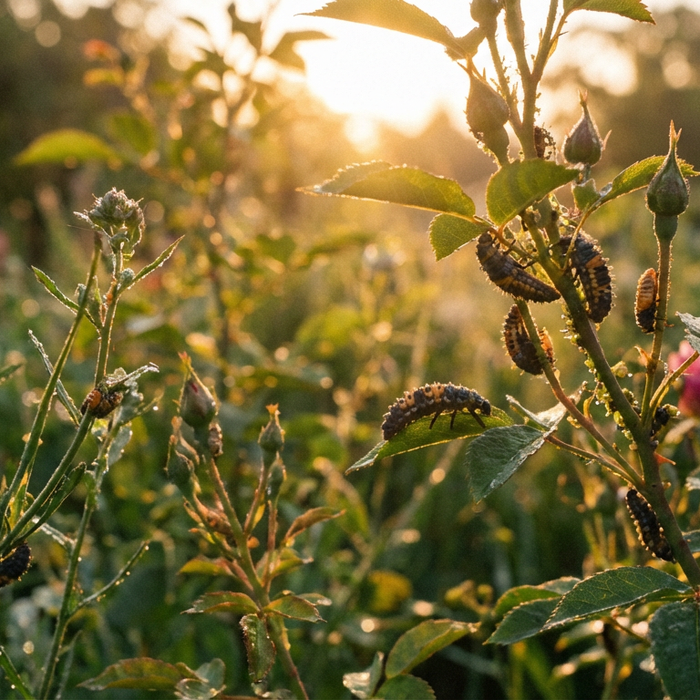 Marienkäfer Larven: Alles über die nützlichen Blattlaus-Jäger im Garten