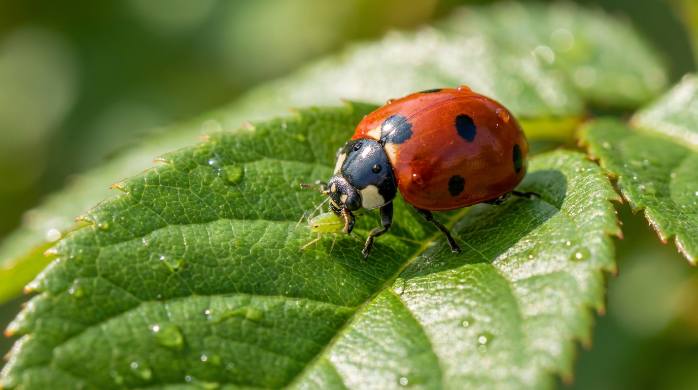Wer frisst Blattläuse? Die besten Nützlinge im Garten: Natürliche Helfer
