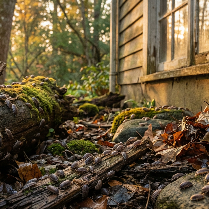 Massenhaft Kellerasseln im Haus? Ursachen, Bedeutung & Lösungen