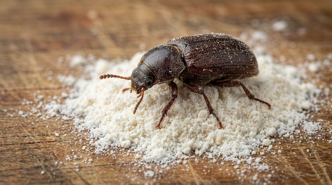 Mehlkäfer im Mehl: Ursachen erkennen und effektiv bekämpfen