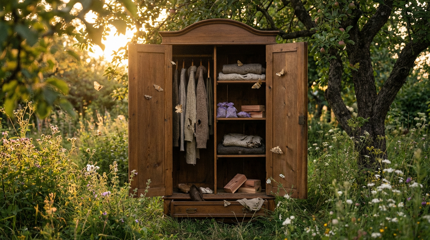 Motten im Kleiderschrank: Ursachen, Bekämpfung & Vorbeugung