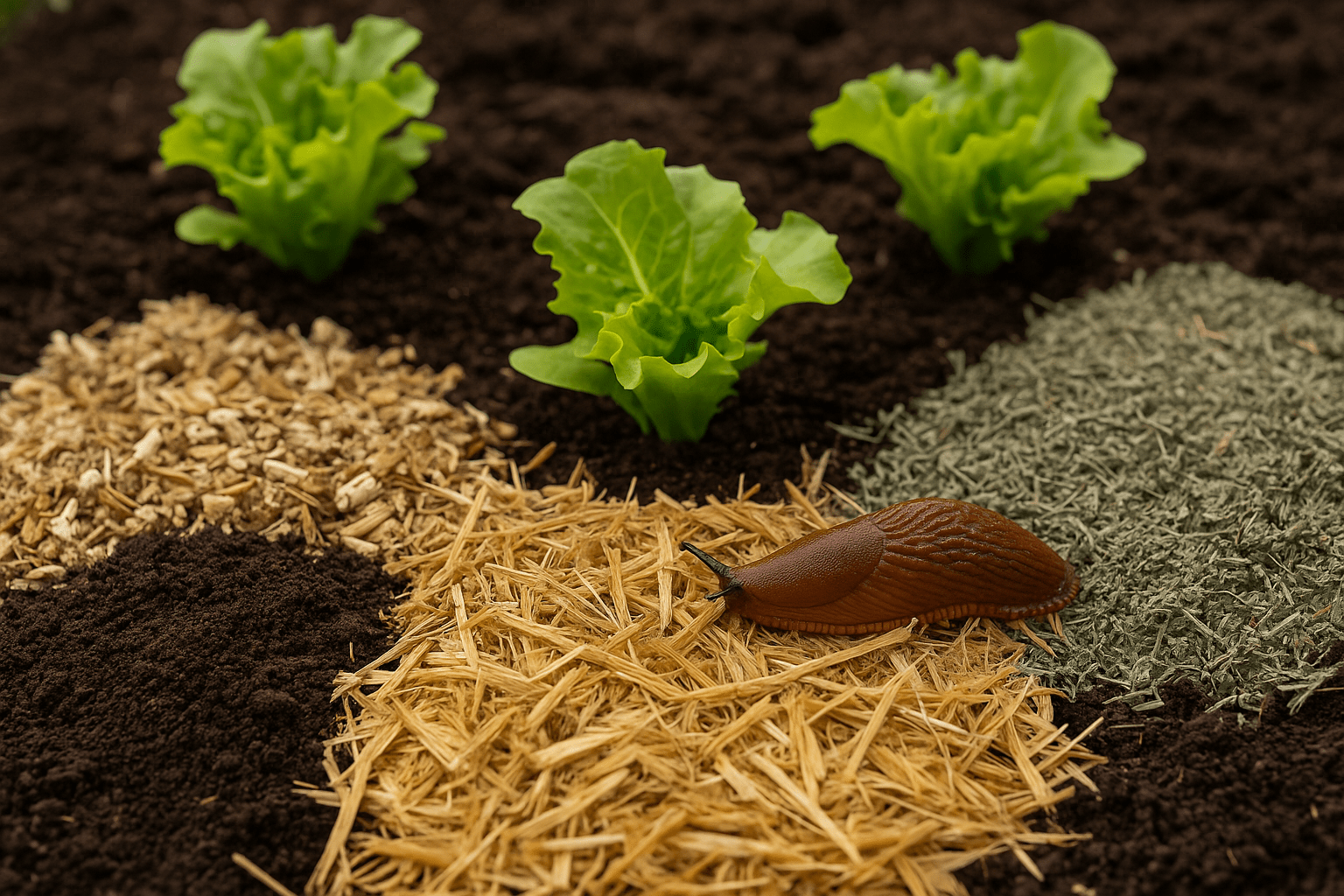 Mulch gegen Schnecken: Richtig mulchen ohne Schneckenprobleme