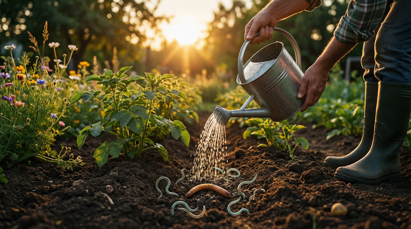 Nematoden gegen Drahtwürmer: Sinnvolle Biologie oder Geldverschwendung?