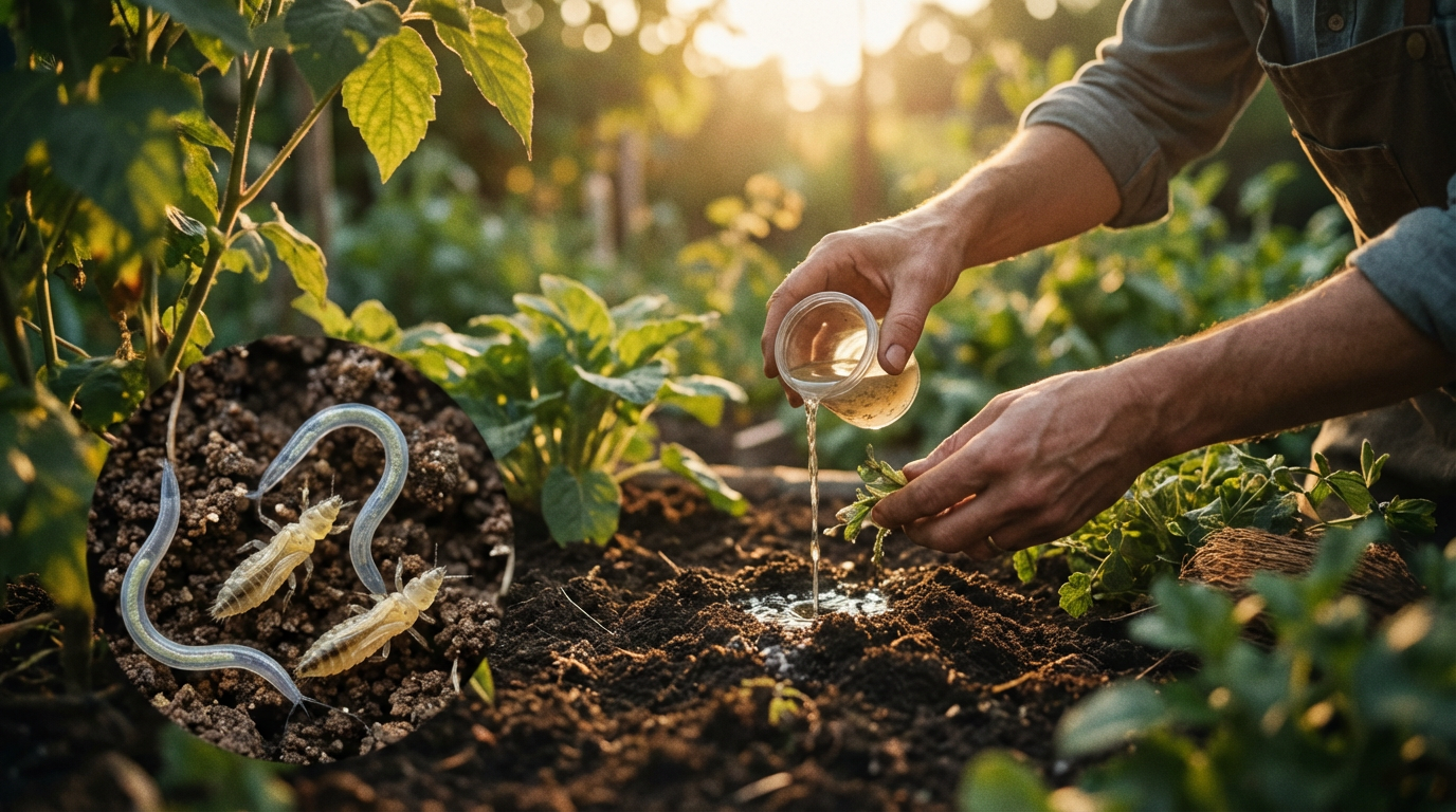 Nematoden gegen Thripse: Die biologische Lösung für die Erde