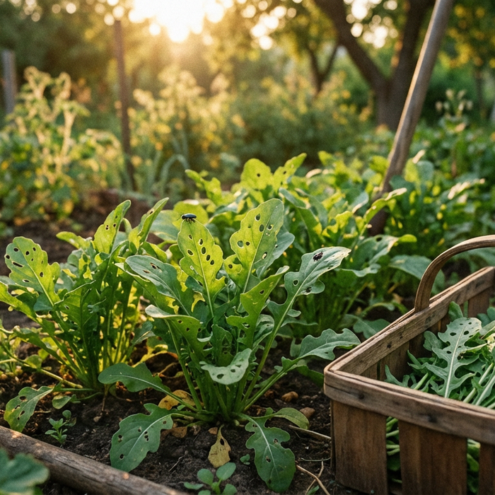 Rucola Erdflöhe essbar? Was Sie bei Lochfraß wissen müssen