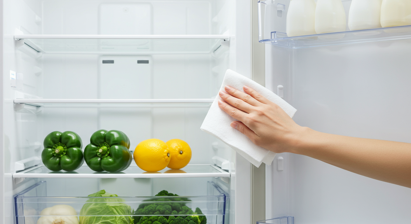 Schimmel im Kuehlschrank entfernen und vorbeugen