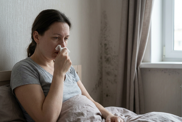 schimmel im schlafzimmer gesundheit — Bild 1
