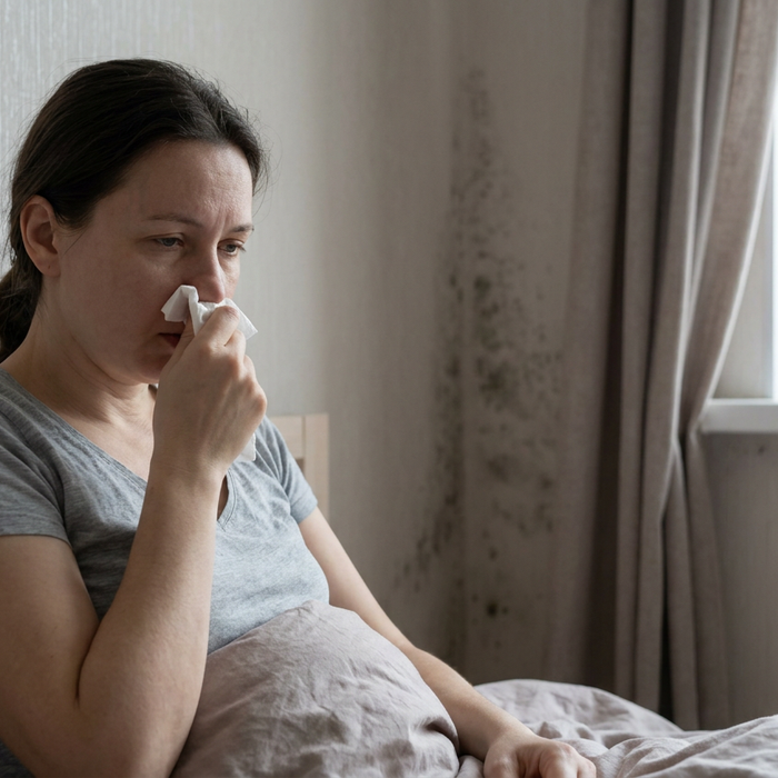 schimmel im schlafzimmer gesundheit — Bild 1