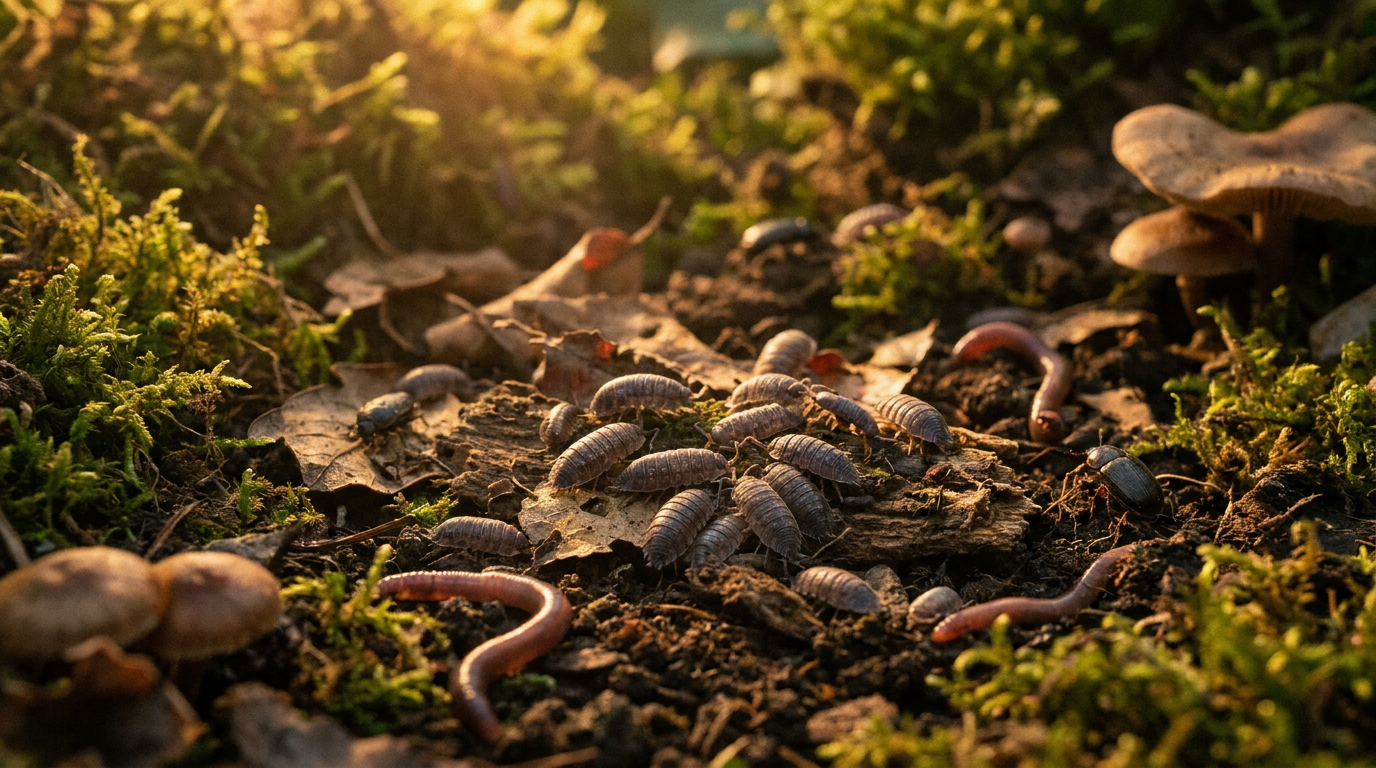 Sind Kellerasseln nützlich? Die heimlichen Helden im Garten