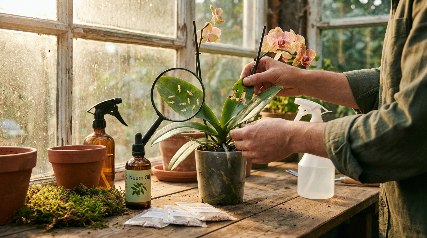 Thripse Orchideen: So retten Sie Ihre Blüten effektiv & biologisch
