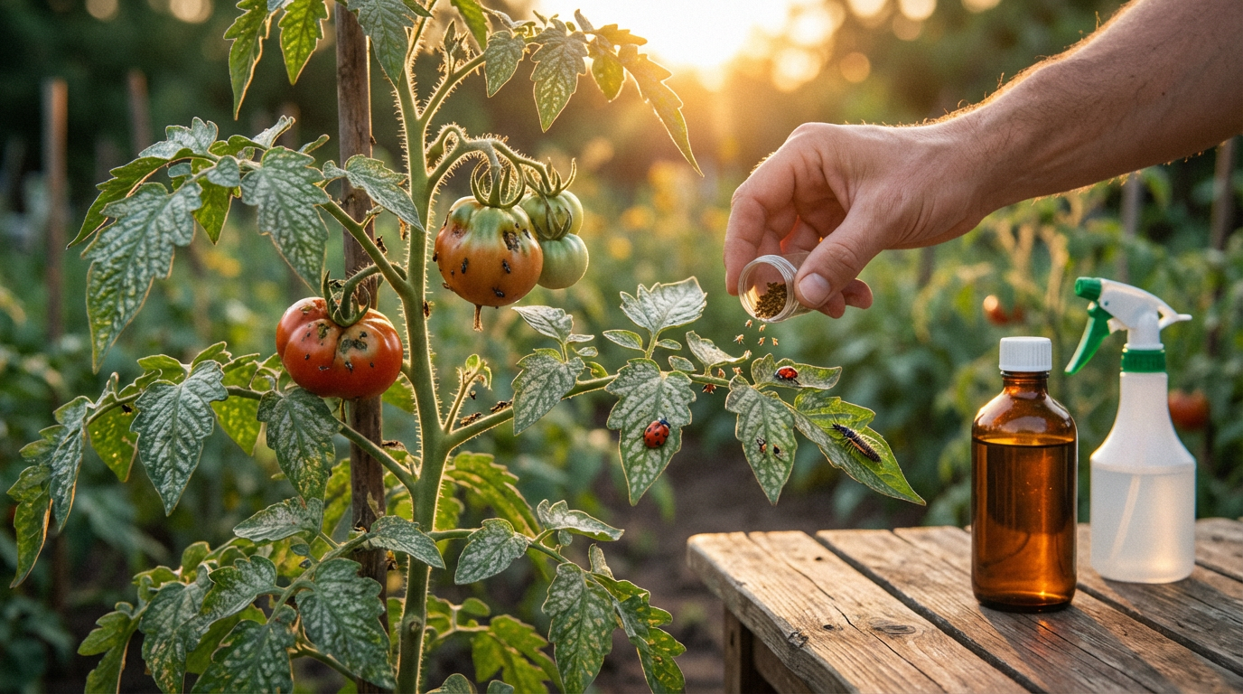 Thripse Tomaten: Schadbilder erkennen und biologisch bekämpfen