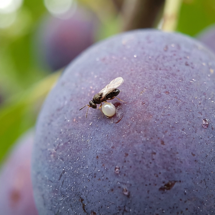 Schlupfwespen gegen Pflaumenwickler: Biologische Bekämpfung im Garten