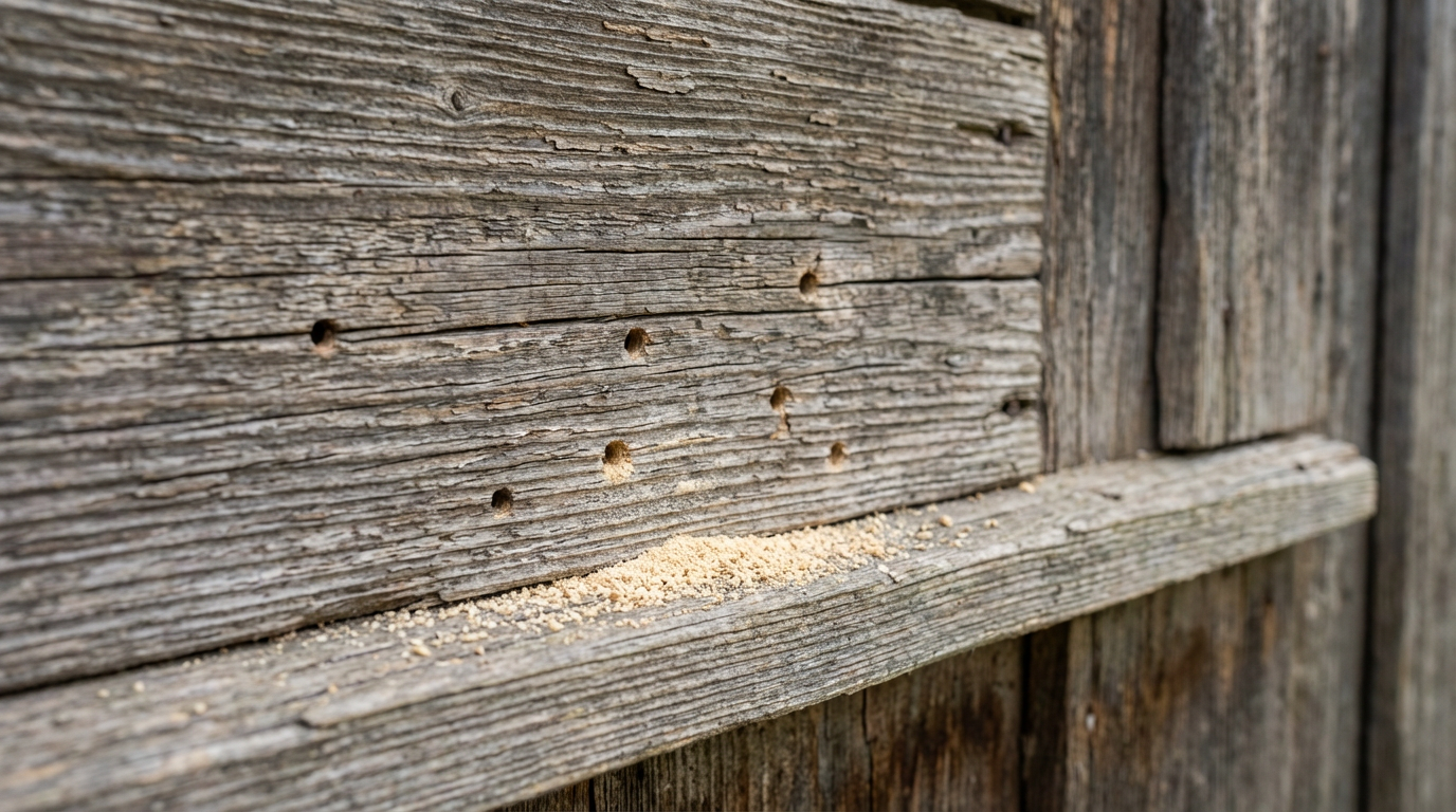 Holzwurm Gartenhaus: Schädlinge erkennen, bekämpfen und vorbeugen