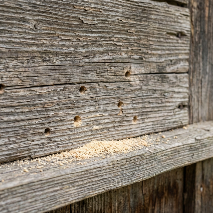 Holzwurm Gartenhaus: Schädlinge erkennen, bekämpfen und vorbeugen