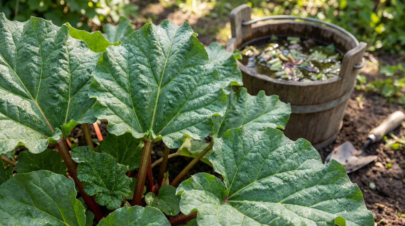 Rhabarberjauche gegen Blattläuse: Natürliche Hilfe für Ihren Garten