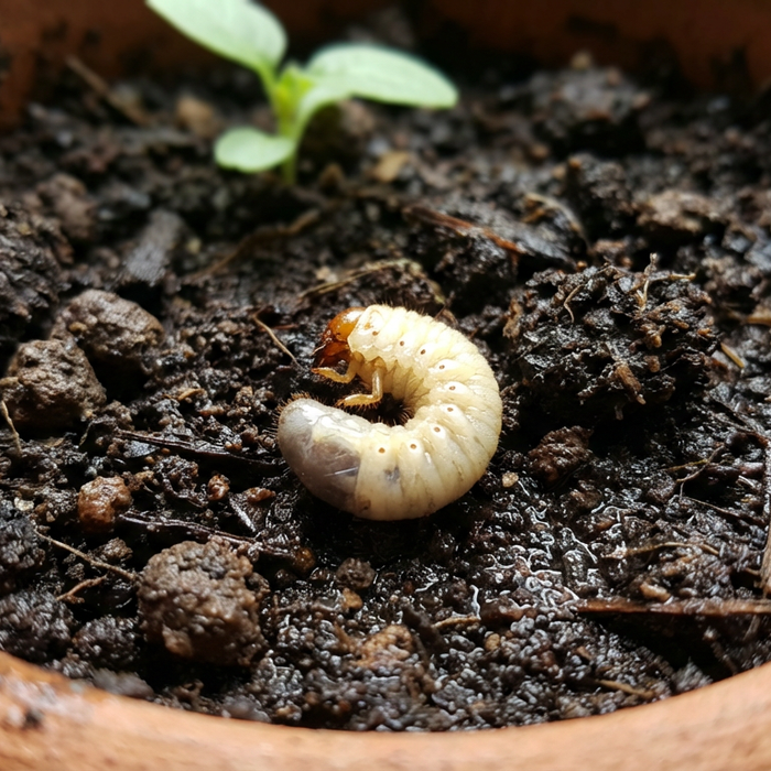 Engerlinge im Blumentopf: Erkennen, bekämpfen und wirksam vorbeugen