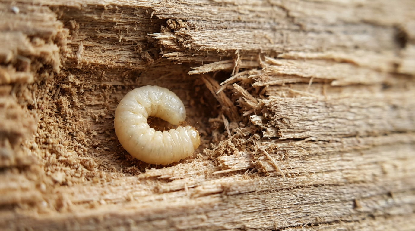 Holzwurm Larven erkennen und bekämpfen: Der ultimative Ratgeber