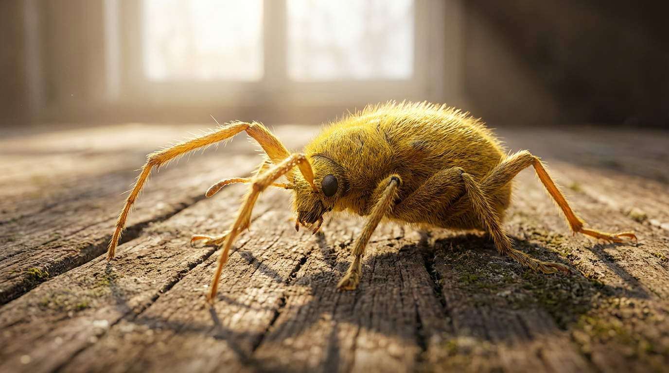 Messingkäfer im Winter: Warum sie jetzt aktiv werden und wie man sie bekämpft