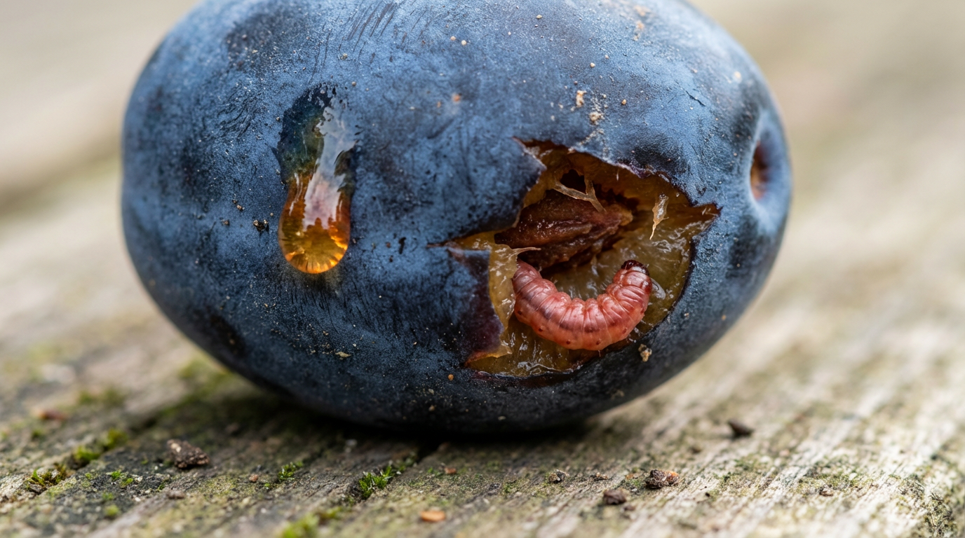 Pflaumenwickler essen: Sind madige Früchte gefährlich für die Gesundheit?