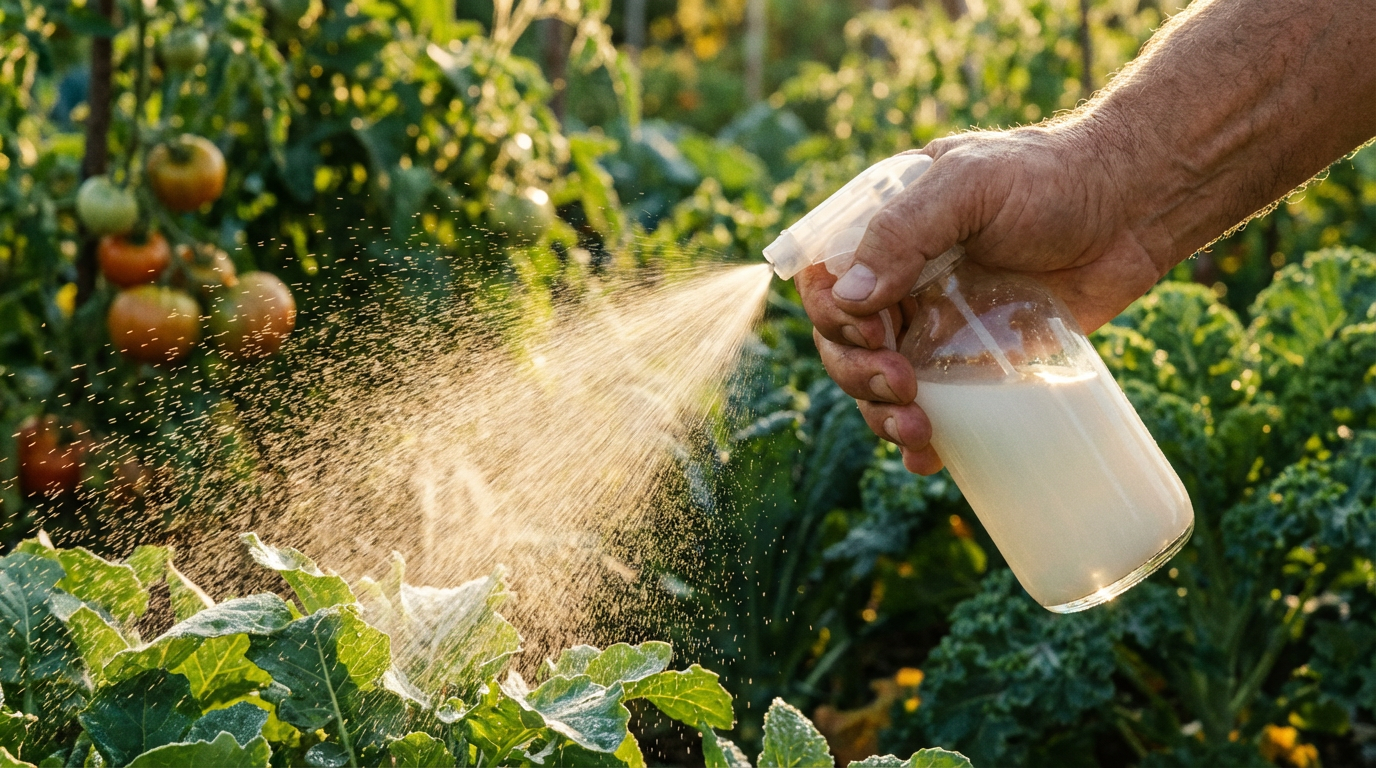 Milch gegen Blattläuse: Das effektive Hausmittel für Ihren Garten