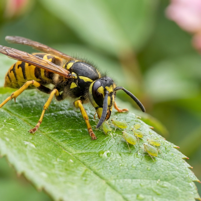 Fressen Wespen Blattläuse? Natürliche Schädlingsbekämpfung im Garten-Check