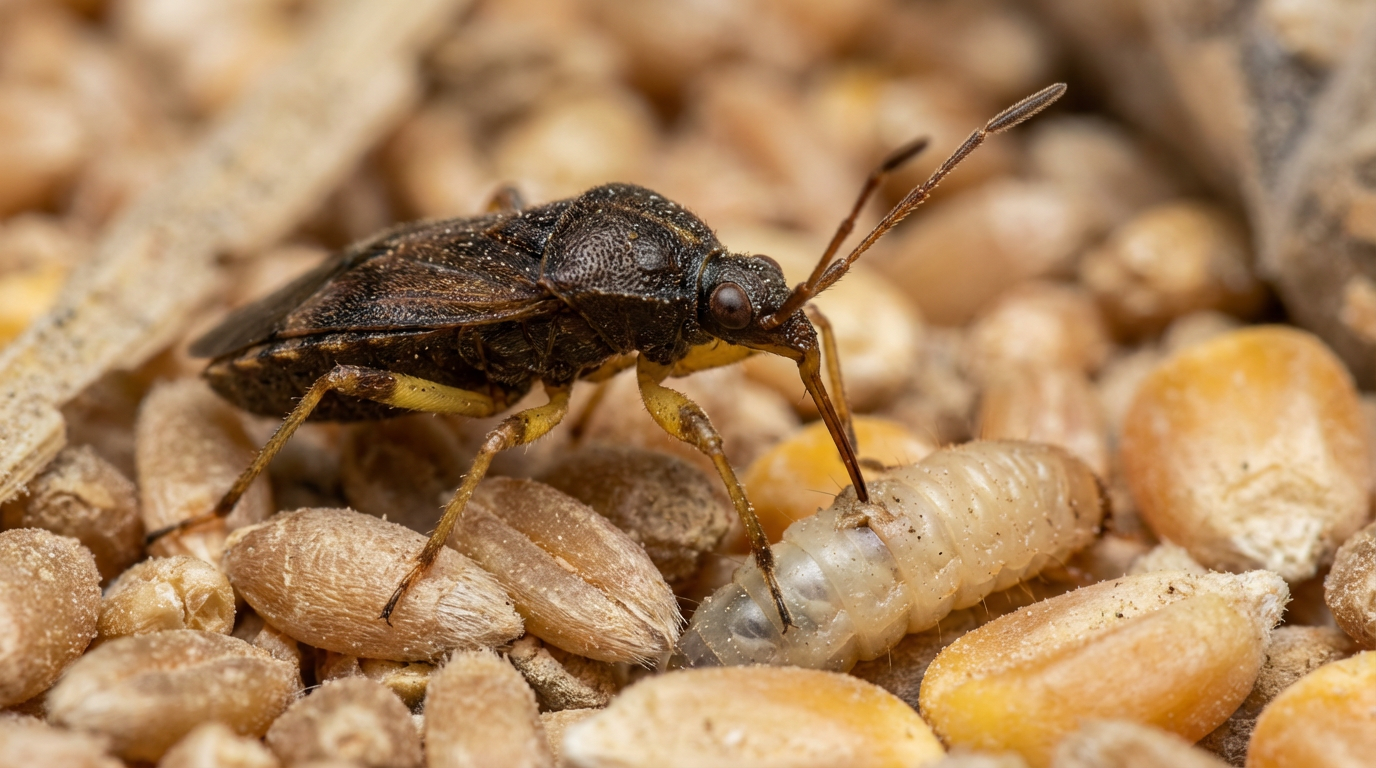 Wollkrautblütenkäfer Lagerpiraten: Biologische Bekämpfung effektiv nutzen