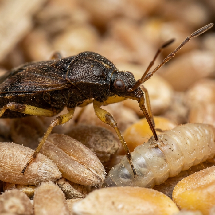 Wollkrautblütenkäfer Lagerpiraten: Biologische Bekämpfung effektiv nutzen