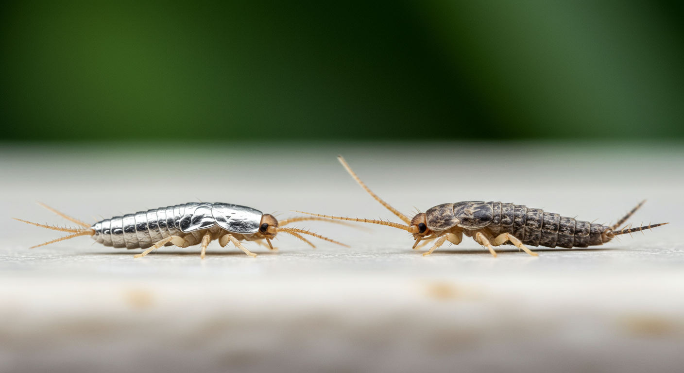 Unterschied Papierfisch Silberfisch – wer krabbelt bei dir im Haus?