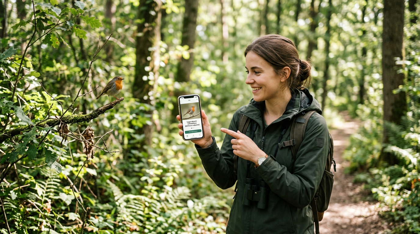 Vogelstimmen erkennen kostenlos online und mit App