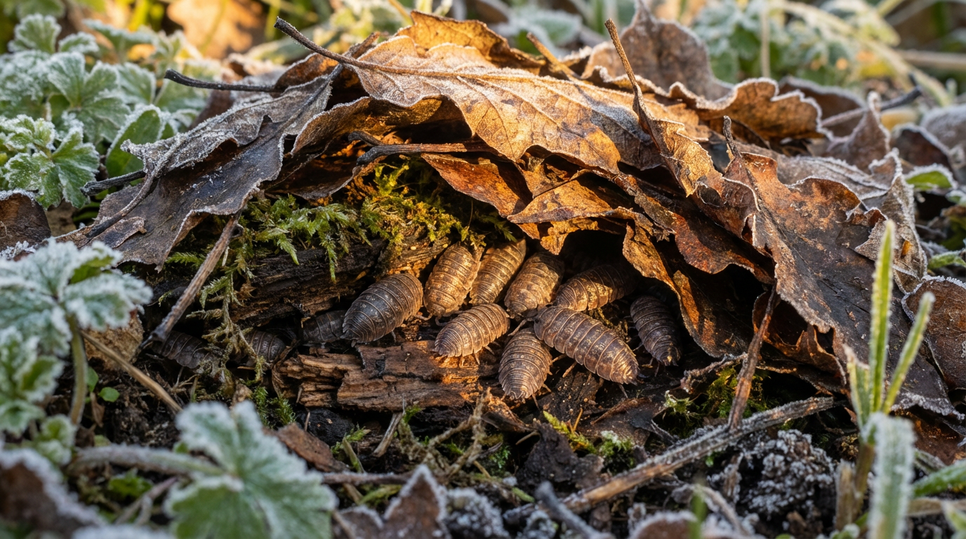 Wie überwintern Kellerasseln? Überlebensstrategien im Winter