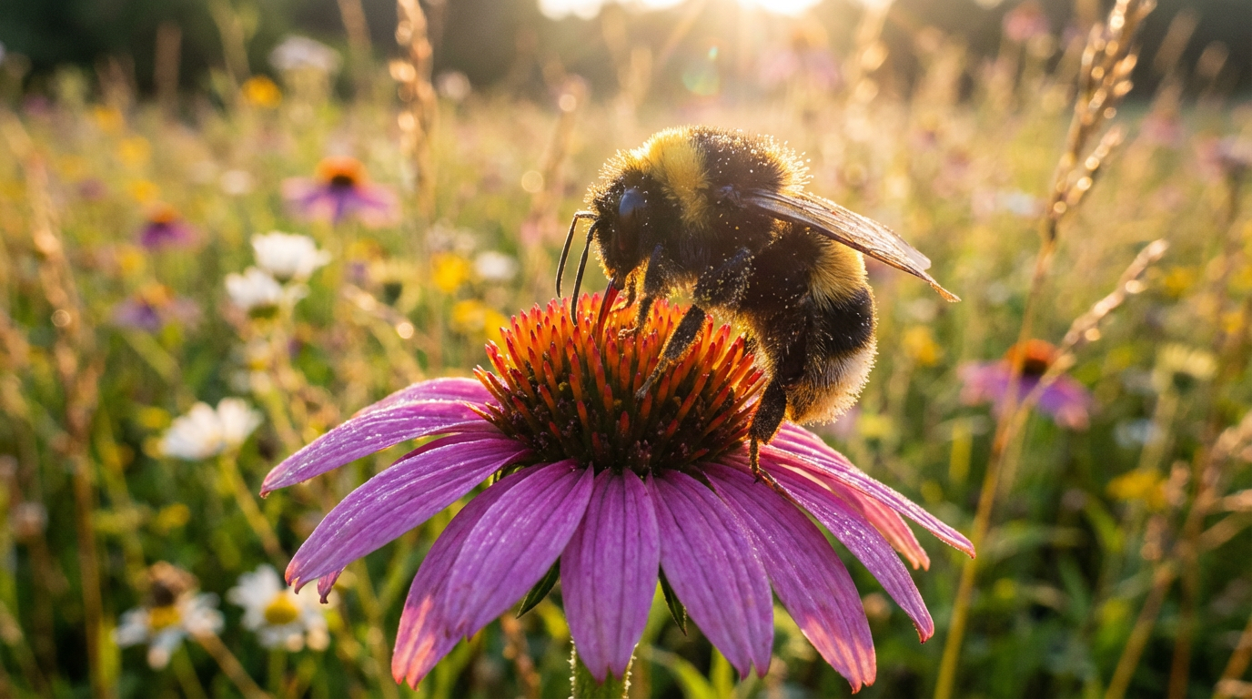 Rettet die Bienen: So wird dein Garten zum Insektenparadies