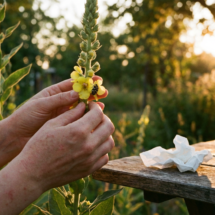 Wollkrautblütenkäfer Allergie: Symptome, Ursachen & Behandlung