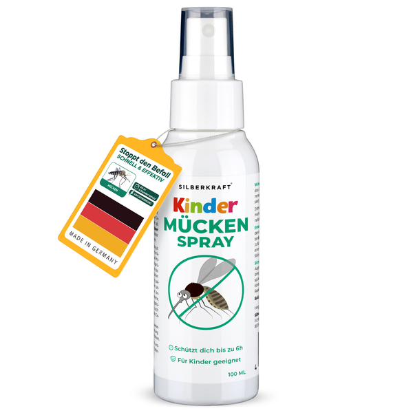 Mückenspray für Kinder & Babys ab dem 6ten Monat - Silberkraft